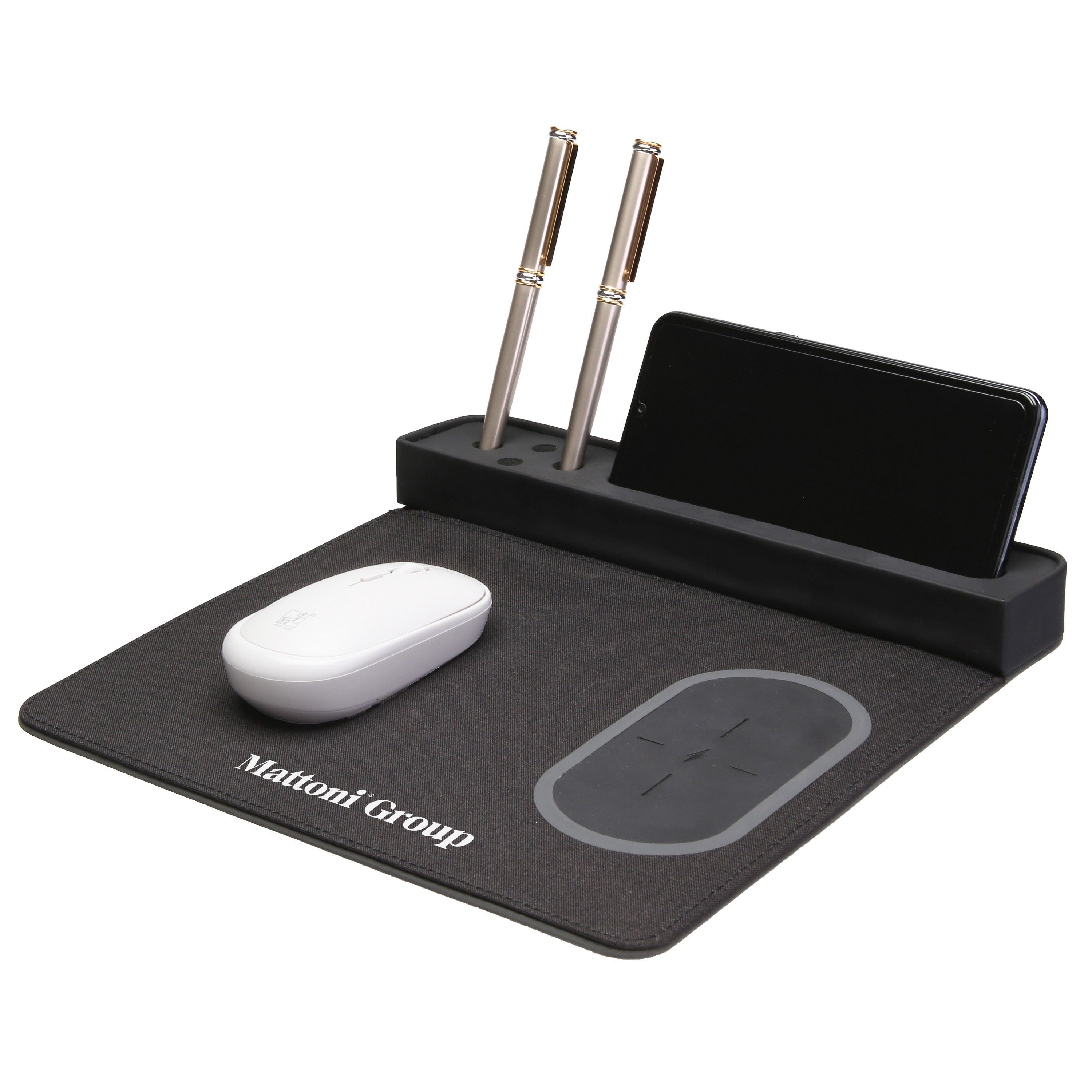 The Deluxe Phone Charging Mousepad Station